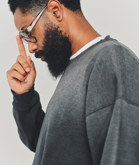 Faded Sweatshirt Black