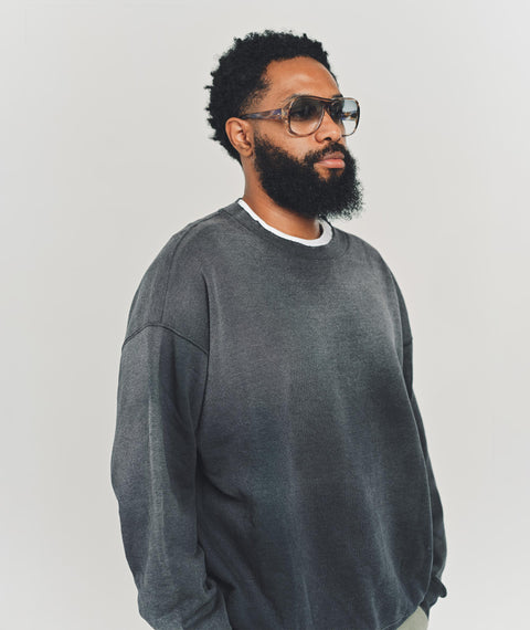 Faded Sweatshirt Black