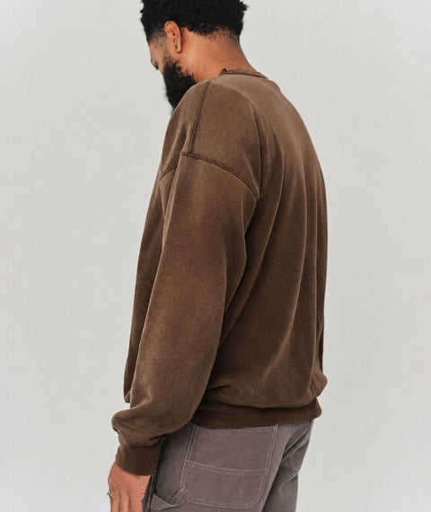 AWE Faded Sweatshirt Brown