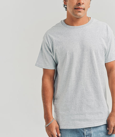 Solid T-Shirt Heather Grey