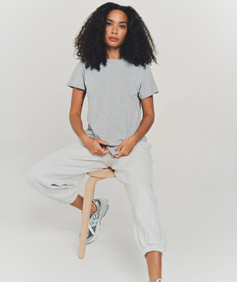 Solid T-Shirt Heather Grey