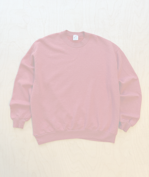 1990's Stripped Down Jerzees Sweatshirt Red