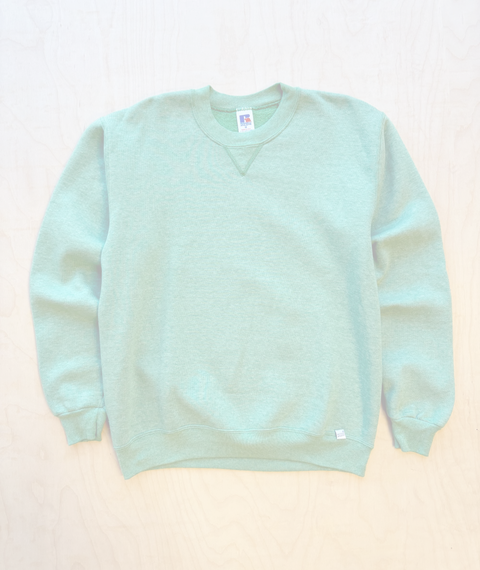 1980's Stripped Down Russell Athletic Sweatshirt Green