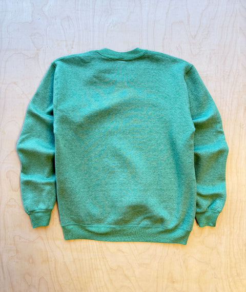 1980's Stripped Down Russell Athletic Sweatshirt Green