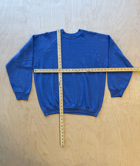 1980's Stripped Down Fruit of the Loom Sweatshirt Navy