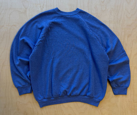 1980's Stripped Down Fruit of the Loom Sweatshirt Navy