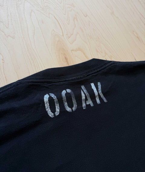 1990's OOAK Stencil Lee Heavy Weight T-shirt Black
