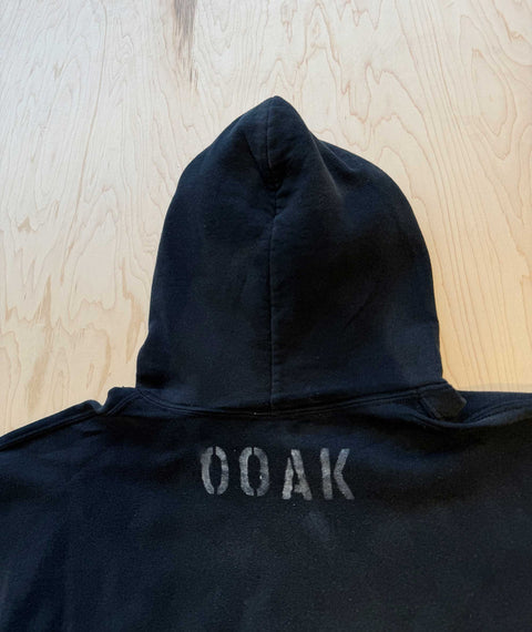 AWE OOAK Stencil Hooded Sweatshirt Black