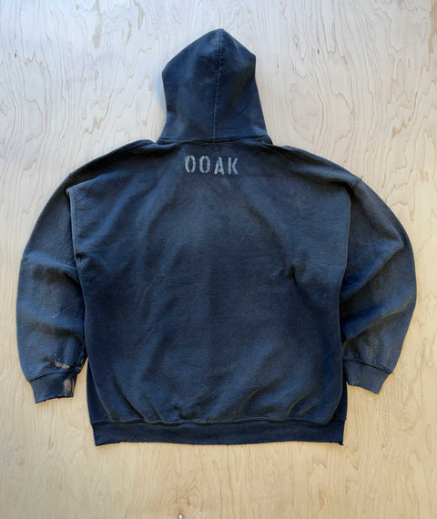 AWE OOAK Stencil Hooded Sweatshirt Black