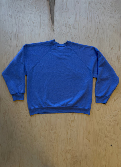 1990's Tultex Crewneck Sweatshirt- Blue