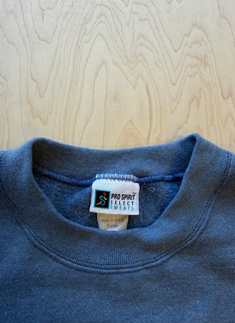 1990's Pro Spirit Select Crewneck Sweatshirt- Blue