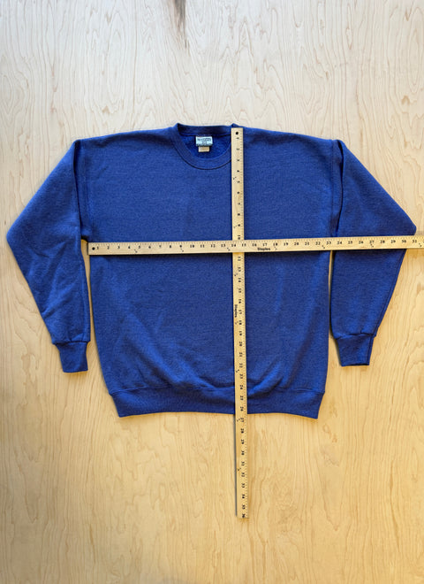1990's Lee Sturdy Sweats Crewneck Sweatshirt- Blue