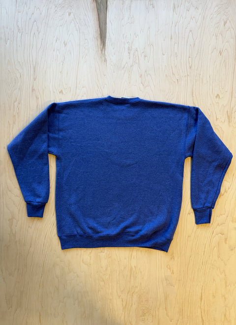 1990's Lee Sturdy Sweats Crewneck Sweatshirt- Blue