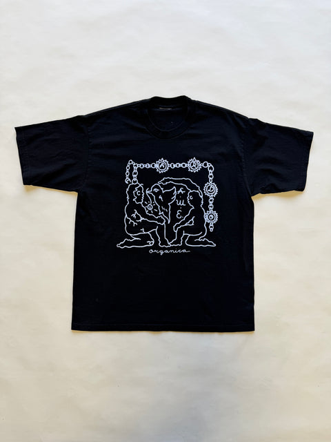 Eduardo Soto x AWE Crewneck T-Shirt- Black