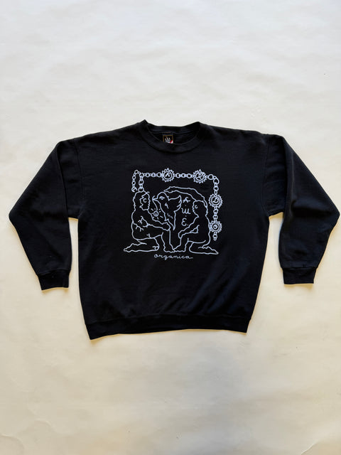 Eduardo Soto x AWE Crewneck Sweatshirt- Black