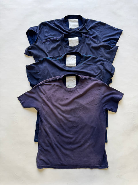 AWE Extra Faded T-Shirt Navy