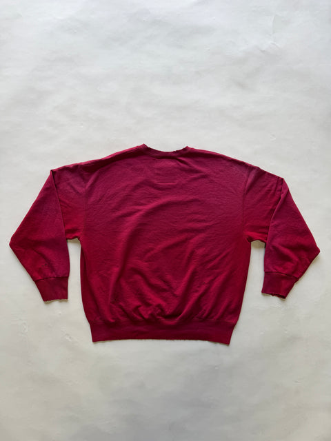 AWE Extra Faded Crewneck Sweatshirt Red