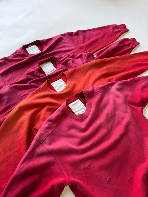 AWE Extra Faded Crewneck Sweatshirt Red