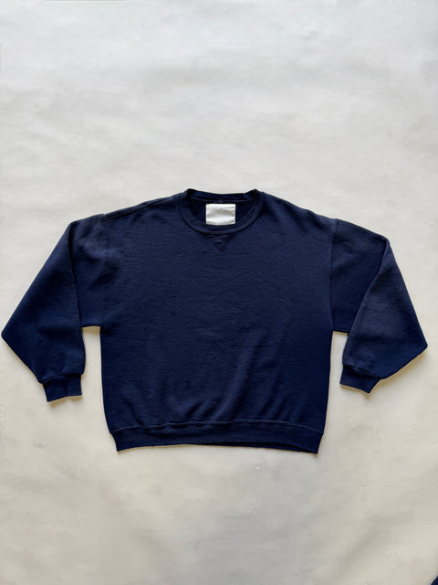 AWE Extra Faded Crewneck Sweatshirt Navy