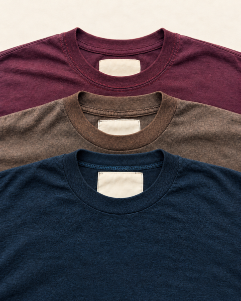 AWE Bleached Down T-Shirt 3-pack - Nightshade