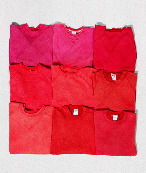Faded Sweatshirt Red