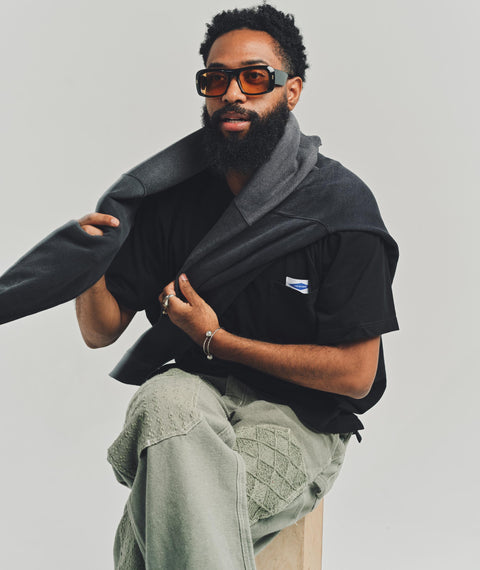 AWE Solid Pocket T-Shirt Black