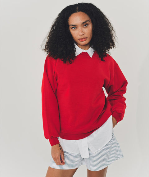AWE x Spearhead Peace Sweatshirt Red