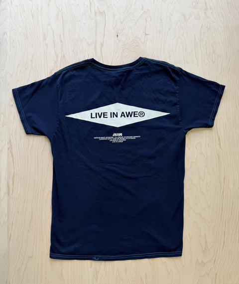 AWE Big Logo T-Shirt Navy