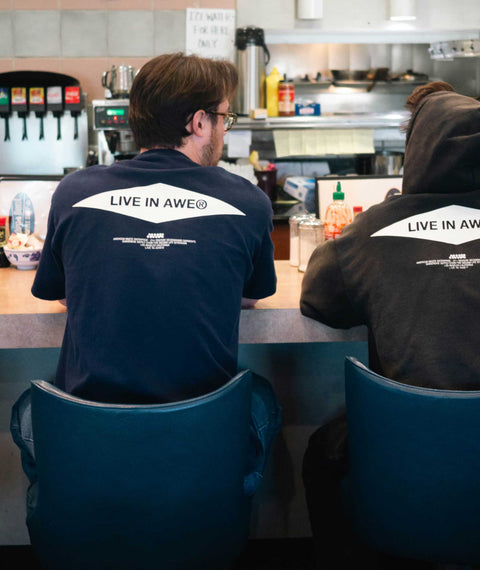 AWE Big Logo T-Shirt Navy