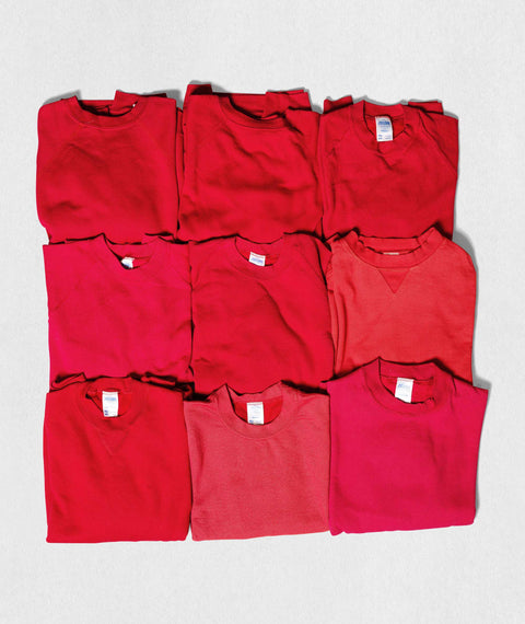 AWE Solid Sweatshirt Red