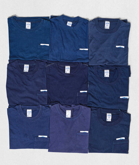 AWE Solid Pocket T-Shirt Navy
