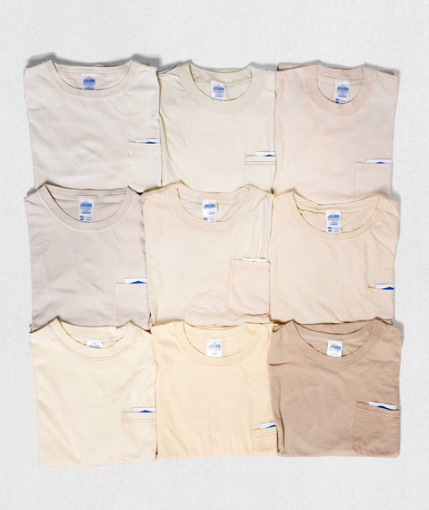 AWE Solid Pocket T-Shirt Natural