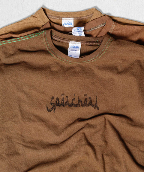 AWE & Spearhead Pottery T-Shirt Brown