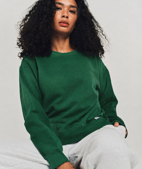 AWE Solid Green Sweatshirt